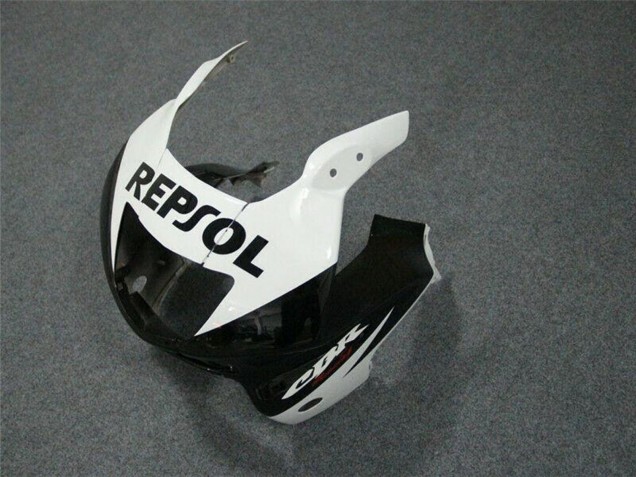Carenados Moto Honda CBR600 F3 1997-1998 - Blanco Negro Brillante Repsol Asequibles