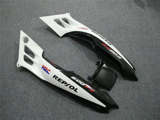 Carenados Moto Honda CBR600 F3 1997-1998 - Blanco Negro Brillante Repsol Asequibles