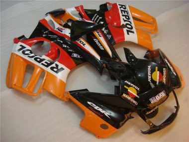 Carenados Moto Honda CBR600 F3 1995-1996 - Naranja Blanco Rojo Negro Brillante Repsol Asequibles
