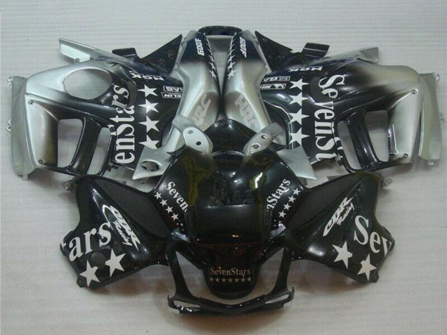 Carenados Moto Honda CBR600 F3 1995-1996 - Plata Negro Brillante SevenStars Asequibles