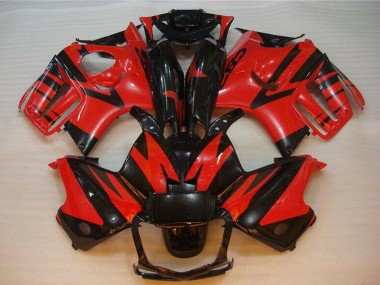 Carenado Moto Honda CBR600 F3 1995-1996 - Rojo Negro Brillante Asequibles