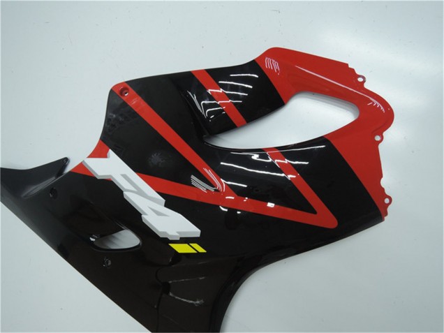 Carenado Moto Honda CBR600 F4i 2001-2003 - Rojo Negro Brillante Asequibles