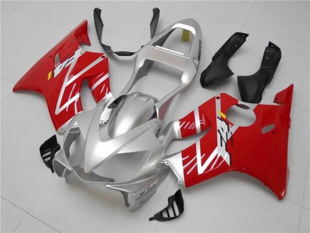 Kits Carenados Moto Honda CBR600 F4i 2001-2003 - Plata Rojo Asequibles