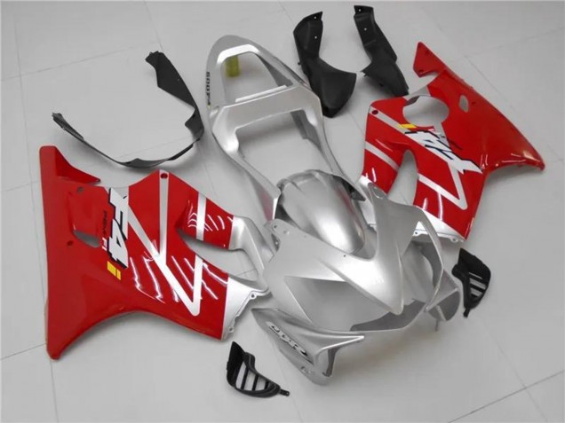 Kits Carenados Moto Honda CBR600 F4i 2001-2003 - Plata Rojo Asequibles