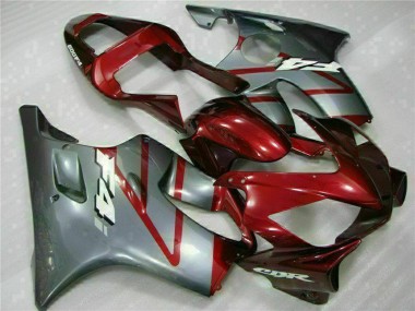 Kits Carenado Moto Honda CBR600 F4i 2001-2003 - Plata Rojo Asequibles