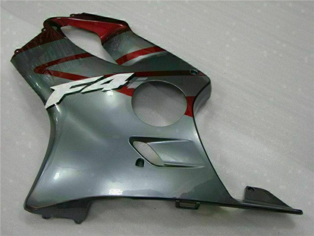 Kits Carenado Moto Honda CBR600 F4i 2001-2003 - Plata Rojo Asequibles