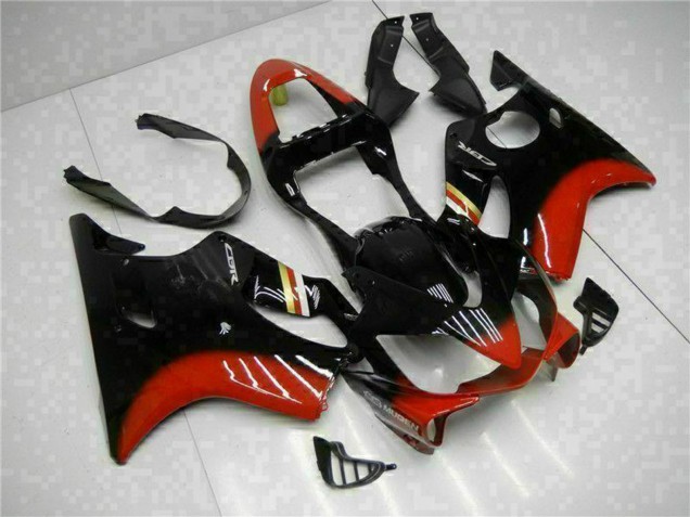 Kits Carenado Moto Honda CBR600 F4i 2001-2003 - Rojo Negro Brillante Asequibles