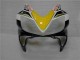 Carenados Moto Honda CBR600 F4i 2001-2003 - Blanco Amarillo Negro Brillante Playboy Asequibles