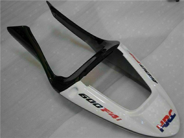 Carenados Moto Honda CBR600 F4i 2001-2003 - Blanco Amarillo Negro Brillante Playboy Asequibles