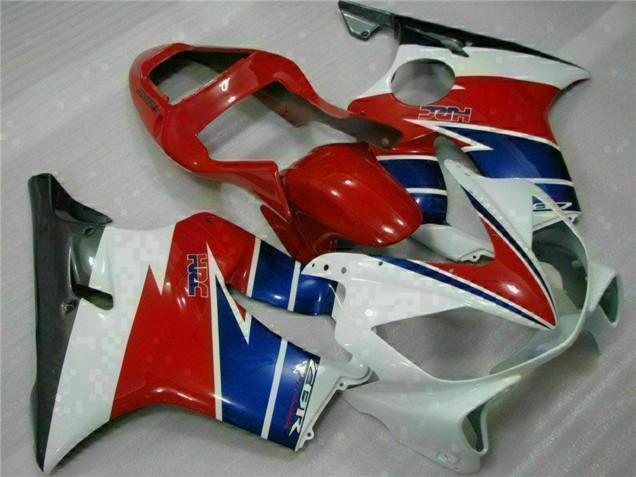 Carenado Moto Honda CBR600 F4i 2001-2003 - Blanco Rojo Azul Negro Asequibles