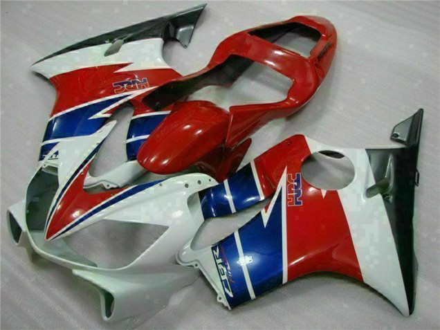 Carenado Moto Honda CBR600 F4i 2001-2003 - Blanco Rojo Azul Negro Asequibles