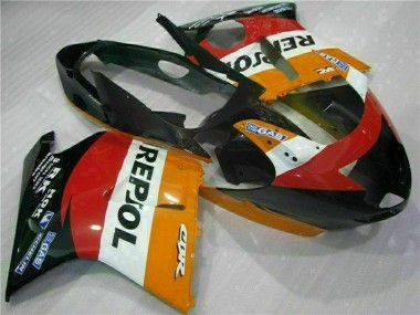 Carenado Moto Honda CBR1100XX Blackbird 1996-2007 - Naranja Blanco Rojo Negro Brillante Repsol Asequibles