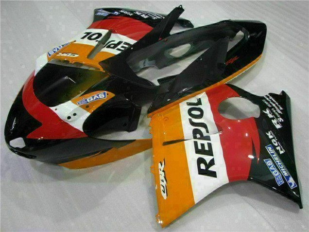 Carenado Moto Honda CBR1100XX Blackbird 1996-2007 - Naranja Blanco Rojo Negro Brillante Repsol Asequibles