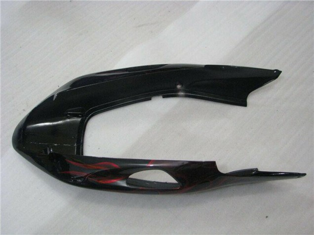 Carenados Moto ABS Honda CBR1100XX Blackbird 1996-2007 - Negro Brillante Rojo Llama Asequibles