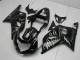 Carenados Moto Suzuki GSXR 600/750 2001-2003 - Negro Brillante Plata Llama Asequibles