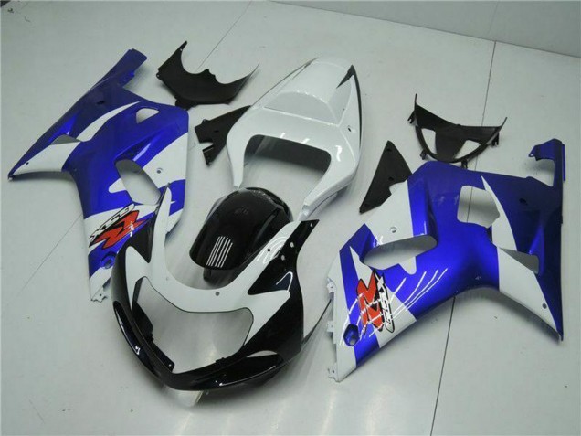 Carenados Moto Suzuki GSXR 600/750 2001-2003 - Blanco Azul Negro Asequibles