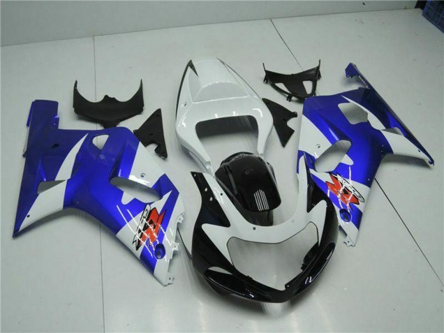 Carenados Moto Suzuki GSXR 600/750 2001-2003 - Blanco Azul Negro Asequibles