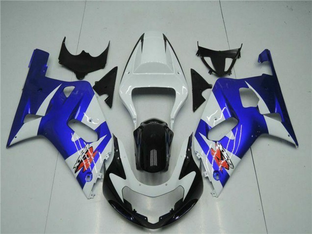 Carenados Moto Suzuki GSXR 600/750 2001-2003 - Blanco Azul Negro Asequibles