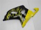 Carenados Moto Suzuki GSXR 600/750 2001-2003 - Negro Brillante Amarillo Llama Asequibles