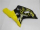 Carenados Moto Suzuki GSXR 600/750 2001-2003 - Negro Brillante Amarillo Llama Asequibles