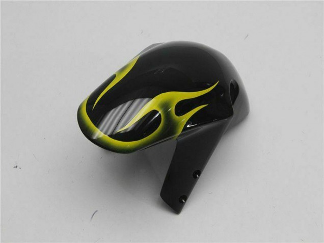 Carenados Moto Suzuki GSXR 600/750 2001-2003 - Negro Brillante Amarillo Llama Asequibles