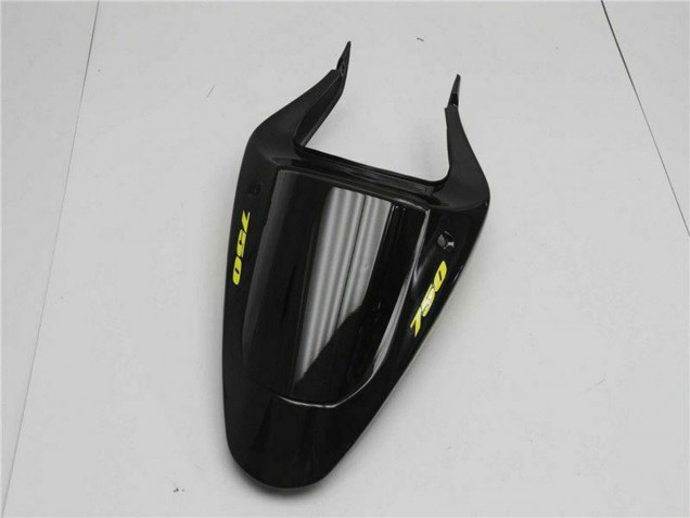 Carenados Moto Suzuki GSXR 600/750 2001-2003 - Negro Brillante Amarillo Llama Asequibles