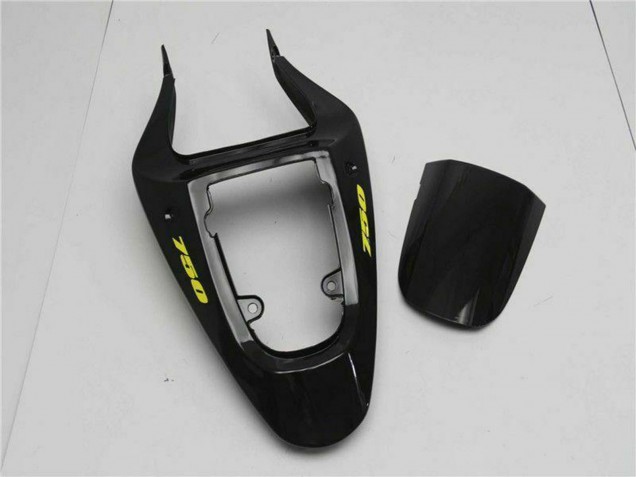 Carenados Moto Suzuki GSXR 600/750 2001-2003 - Negro Brillante Amarillo Llama Asequibles