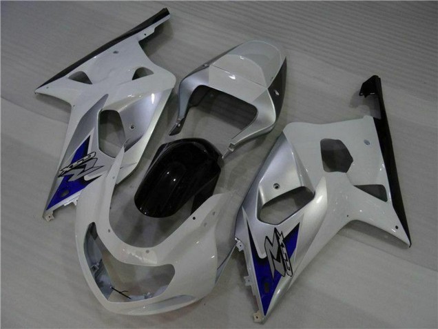 Carenados Moto Suzuki GSXR 600/750 2001-2003 - Blanco Plata Azul Negro Asequibles