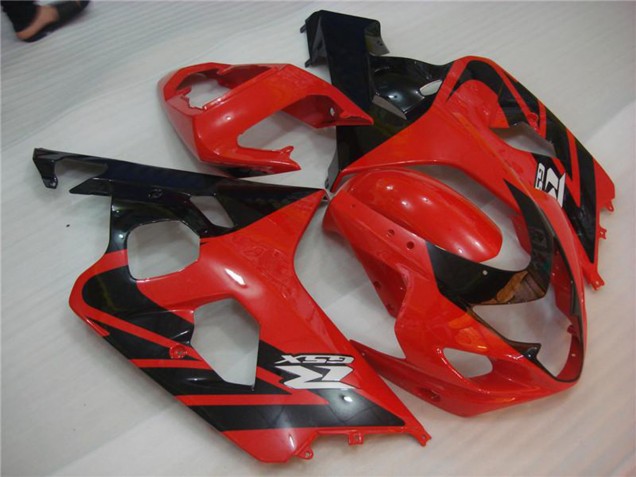 Carenados Moto Suzuki GSXR 600/750 2004-2005 - Rojo Negro Asequibles