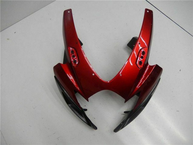 Carenado Moto Suzuki GSXR 600/750 2006-2007 - Rojo Negro Brillante Asequibles