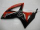 Carenados Moto Suzuki GSXR 600/750 2006-2007 - Rojo Negro Brillante Asequibles