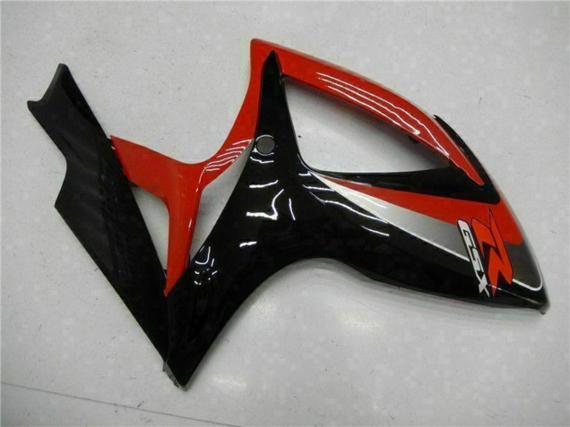 Carenados Moto Suzuki GSXR 600/750 2006-2007 - Rojo Negro Brillante Asequibles