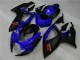 Carenados Moto Suzuki GSXR 600/750 2006-2007 - Azul Negro Mate Rojo Asequibles