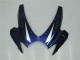 Carenados Moto Suzuki GSXR 600/750 2006-2007 - Negro Brillante Azul Asequibles
