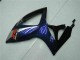 Carenados Moto Suzuki GSXR 600/750 2006-2007 - Negro Brillante Azul Asequibles