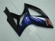 Carenados Moto Suzuki GSXR 600/750 2006-2007 - Negro Brillante Azul Asequibles