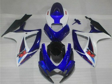 Carenados Moto Suzuki GSXR 600/750 2006-2007 - Blanco Azul Negro Rojo Asequibles