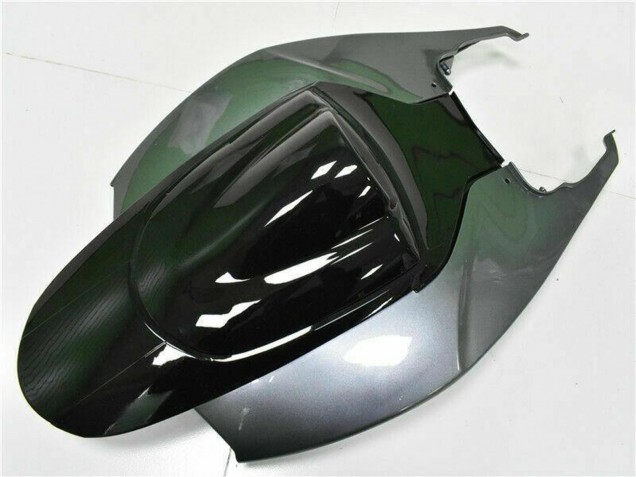 Carenados Moto Suzuki GSXR 600/750 2006-2007 - Plata Negro Brillante Asequibles