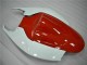 Carenados Moto Suzuki GSXR 600/750 2006-2007 - Blanco Rojo Negro Brillante Raya Asequibles