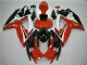 Carenados Moto Suzuki GSXR 600/750 2006-2007 - Blanco Rojo Negro Brillante Raya Asequibles