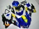 Carenados Moto Suzuki GSXR 600/750 2008-2010 - Azul Amarillo Tiburón Asequibles