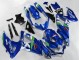 Carenados Moto Suzuki GSXR 600/750 2008-2010 - Azul Blanco Verde Negro Asequibles