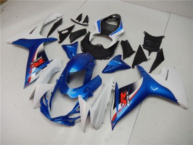 Carenado Moto Suzuki GSXR 600/750 2011-2024 - Blanco Azul Negro Rojo Asequibles