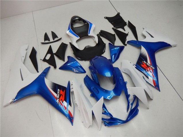 Carenado Moto Suzuki GSXR 600/750 2011-2024 - Blanco Azul Negro Rojo Asequibles