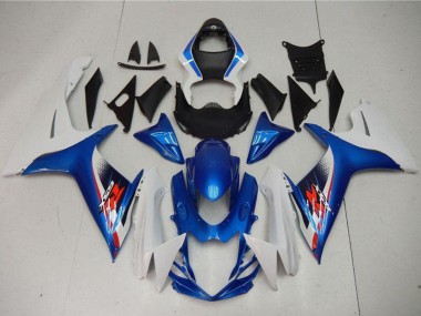 Carenado Moto Suzuki GSXR 600/750 2011-2024 - Blanco Azul Negro Rojo Asequibles