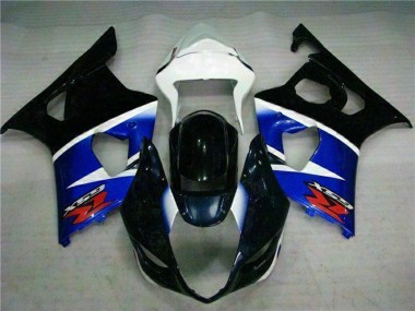 Carenados Moto ABS Suzuki GSXR 1000 2003-2004 - Blanco Azul Negro Brillante Rojo Asequibles