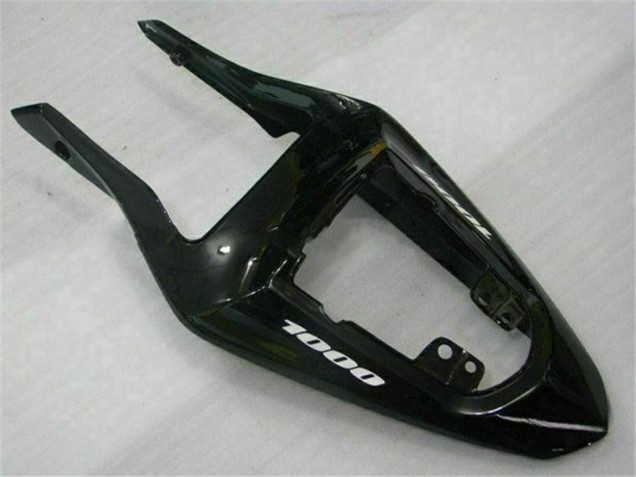 Carenados Moto Suzuki GSXR 1000 2003-2004 - Negro Brillante Oro Llama Asequibles