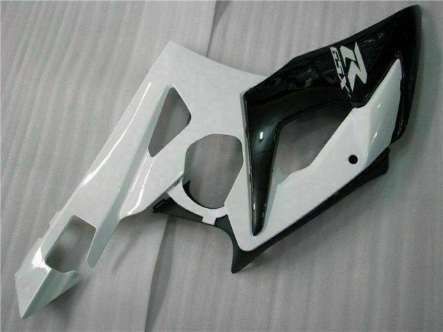 Carenados Moto Suzuki GSXR 1000 2005-2006 - Blanco Negro Brillante Asequibles