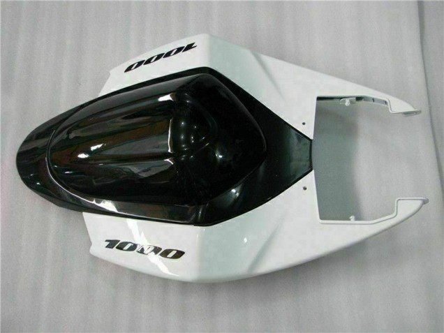 Carenados Moto Suzuki GSXR 1000 2005-2006 - Blanco Negro Brillante Asequibles