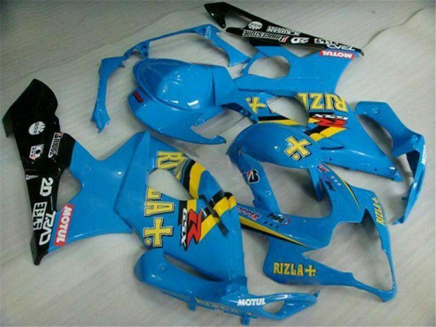 Carenados Moto Suzuki GSXR 1000 2005-2006 - Azul Oro Negro Rizla Asequibles